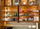 We added Hafele Loox lighting to every cabinet, cupboard, and drawer.