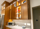 We added Hafele Loox lighting to every cabinet, cupboard, and drawer.